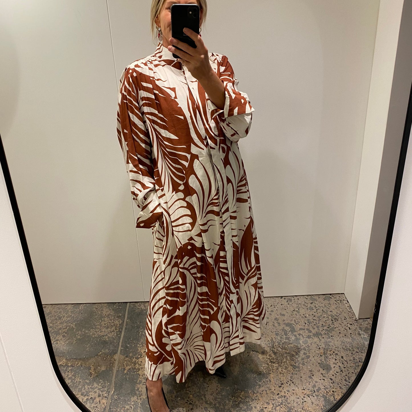 Commonry Gathered Dress - Size 18