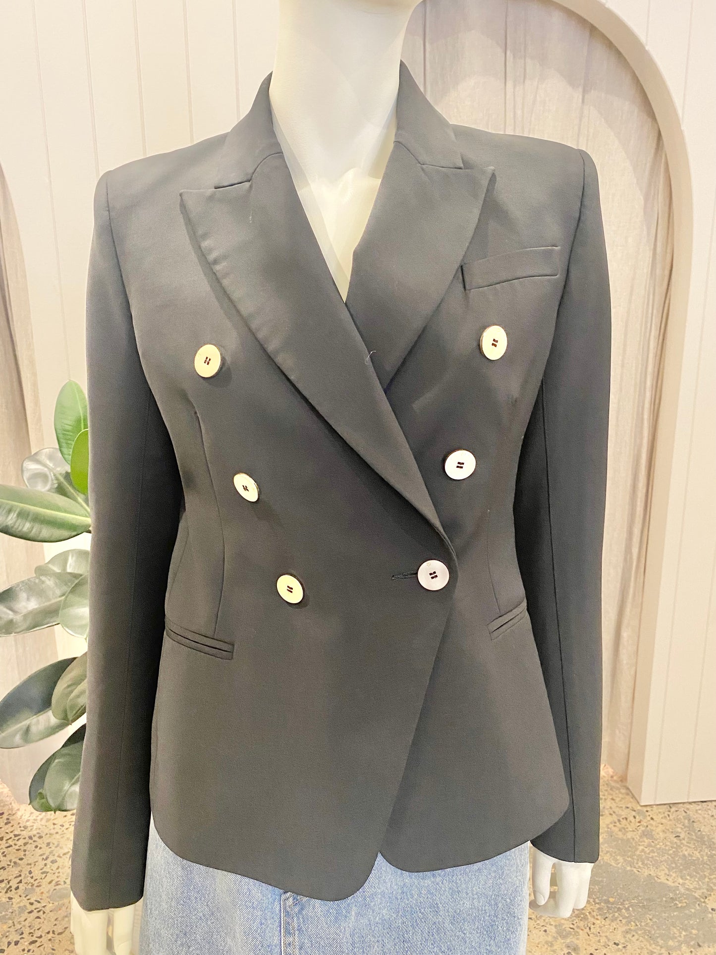 Camilla & Marc 'Blake Dimmer' Blazer in Black - Size 8