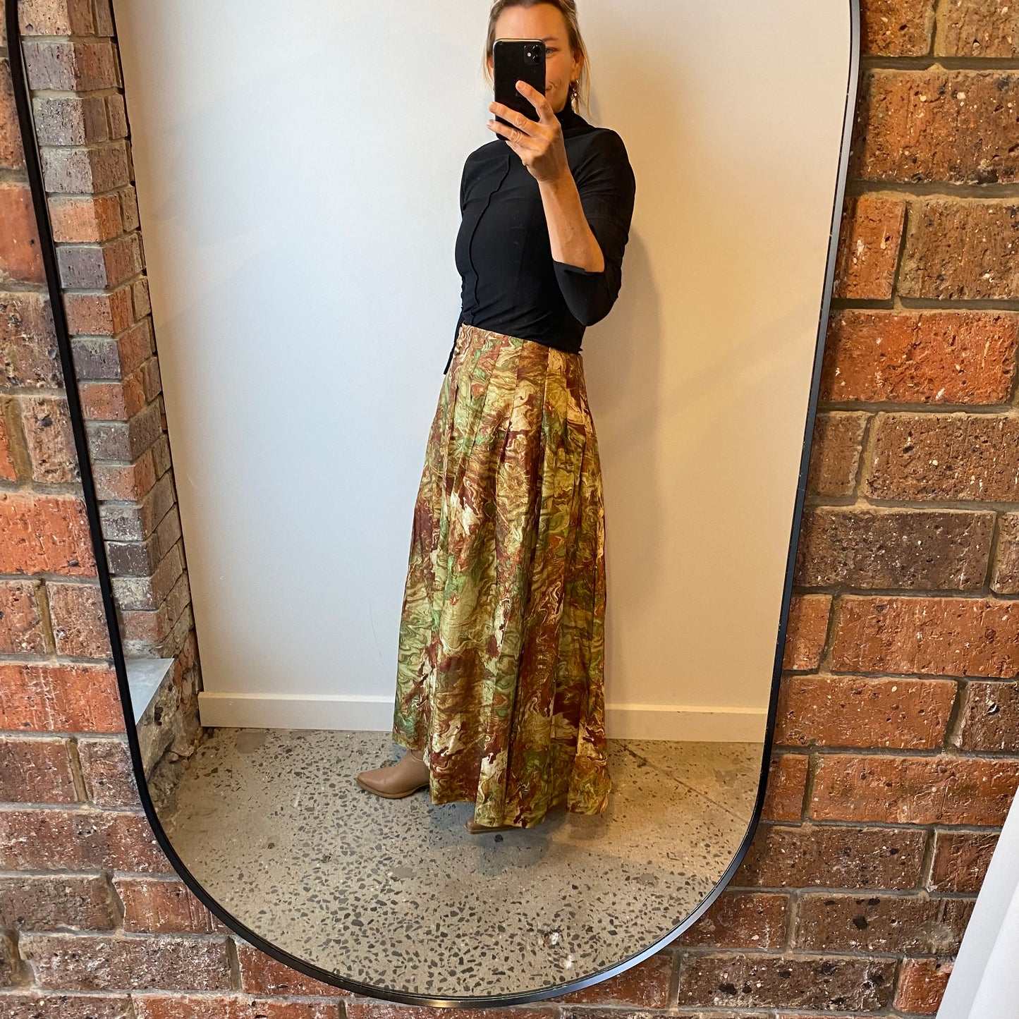 MOS Re-Rooted Nature Midi Skirt - Size 12