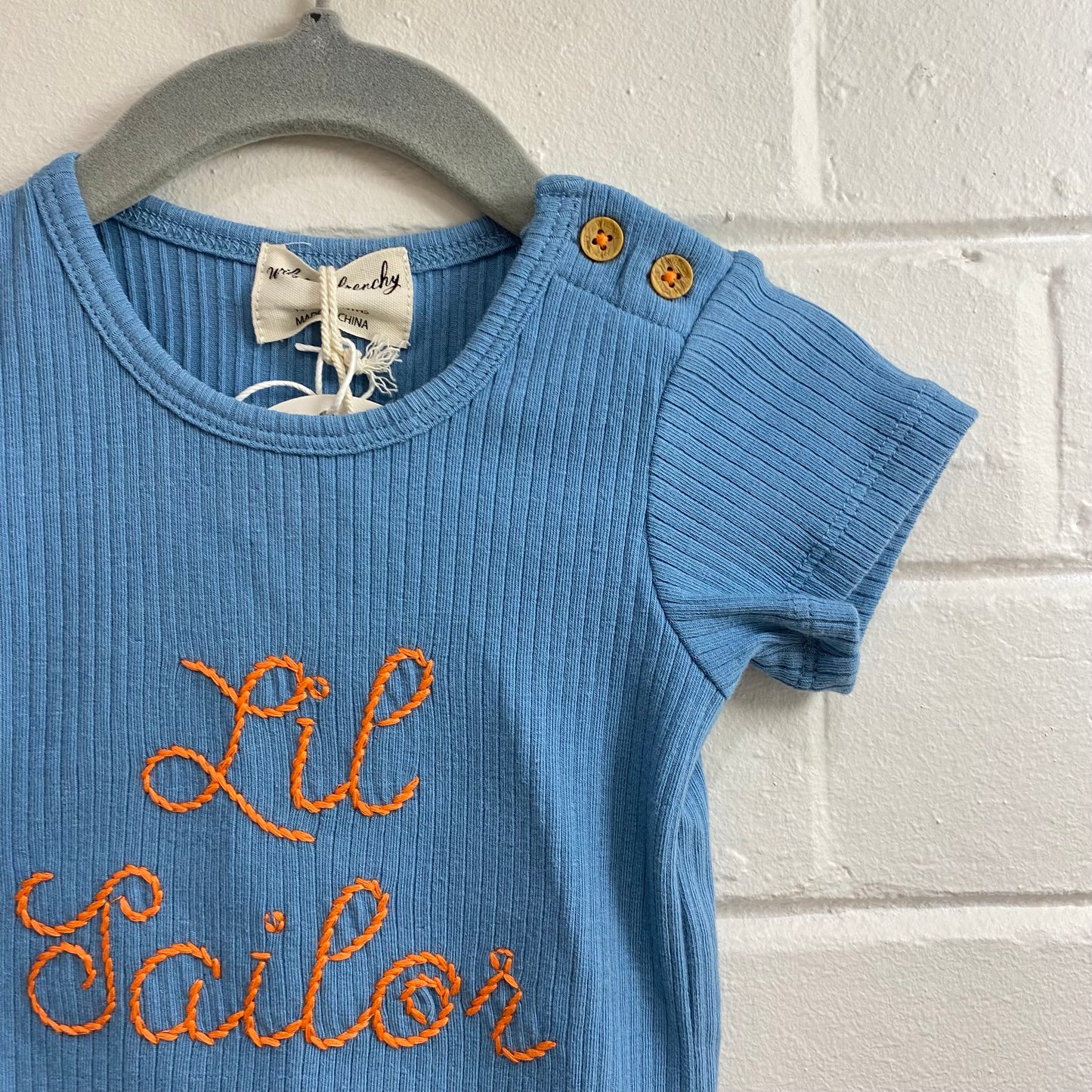 Wilson and Frenchy Blue Top - Size 1