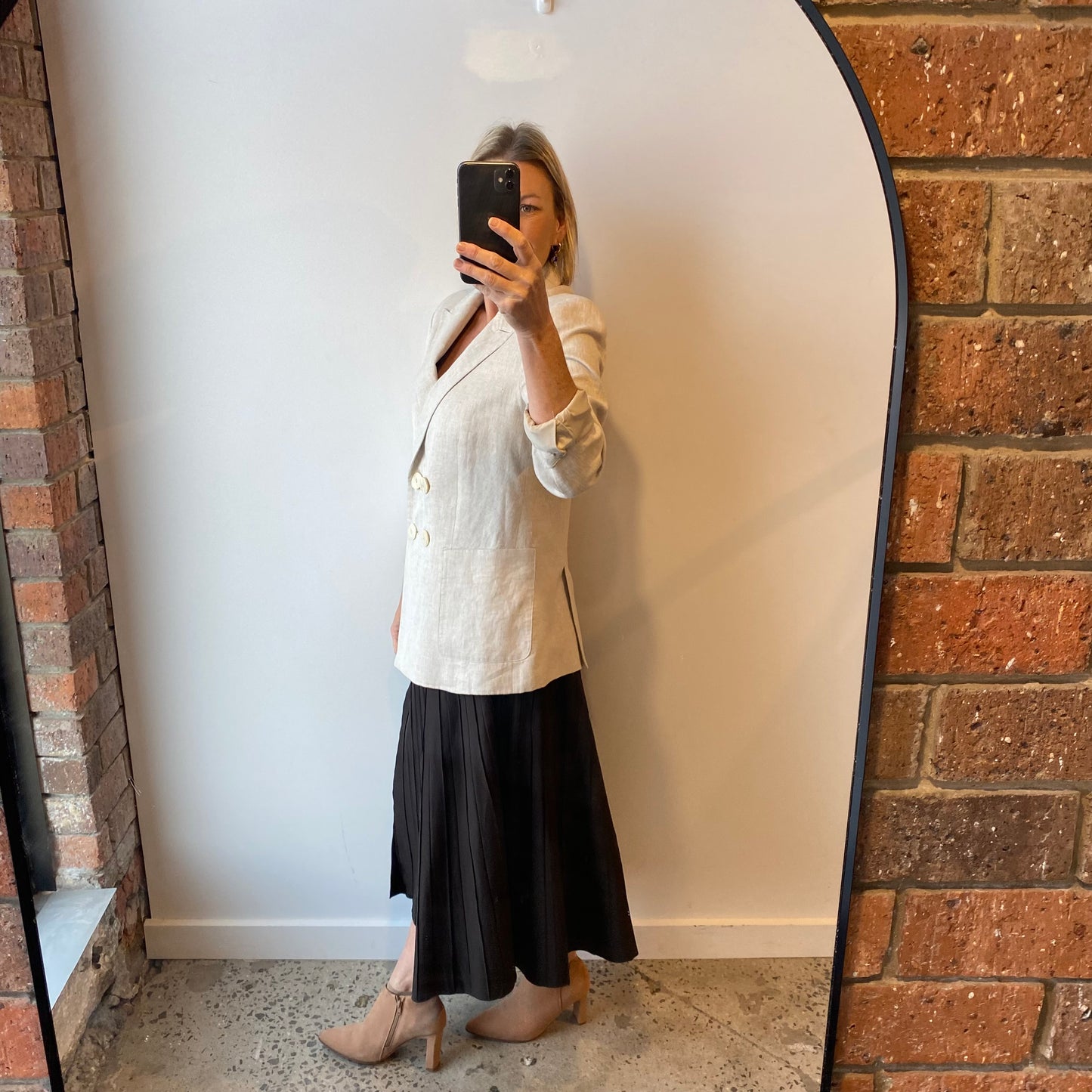 Sportscraft ‘Freya’ Linen Jacket - Size 10