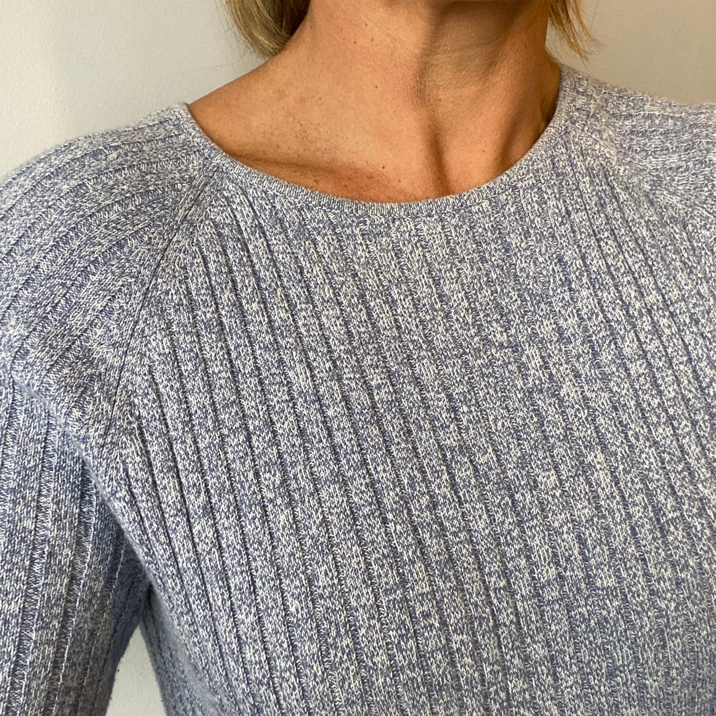 Friends With Frank Cleo Knit Dress in Blue - Size Small (8/10)