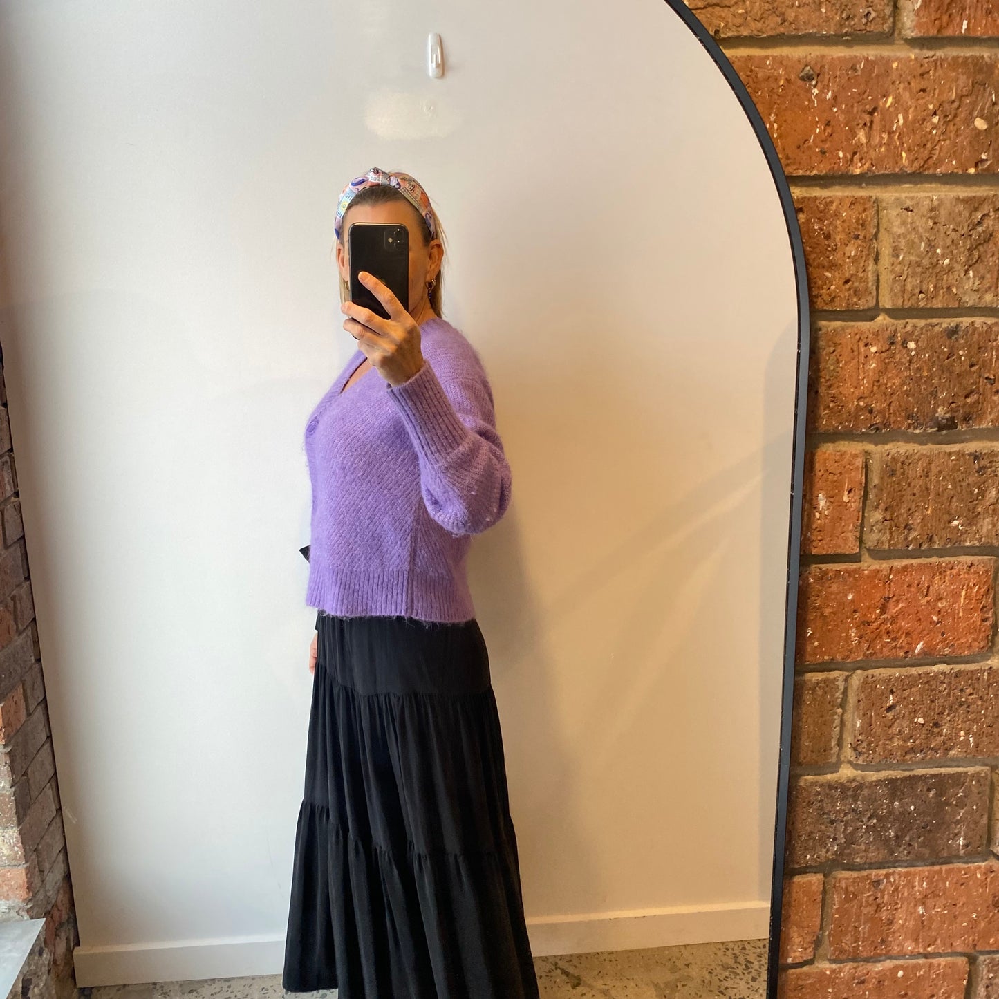 Country Road Brushed Crop Cardigan - Size 6/8
