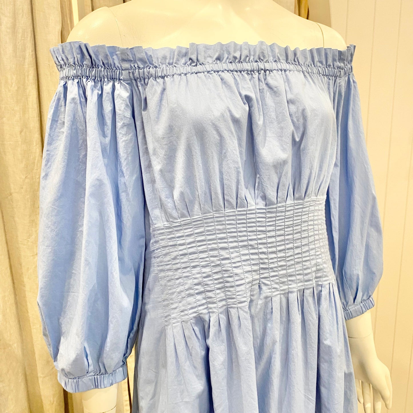 Country Road Off Shoulder Midi Dress - Size 10