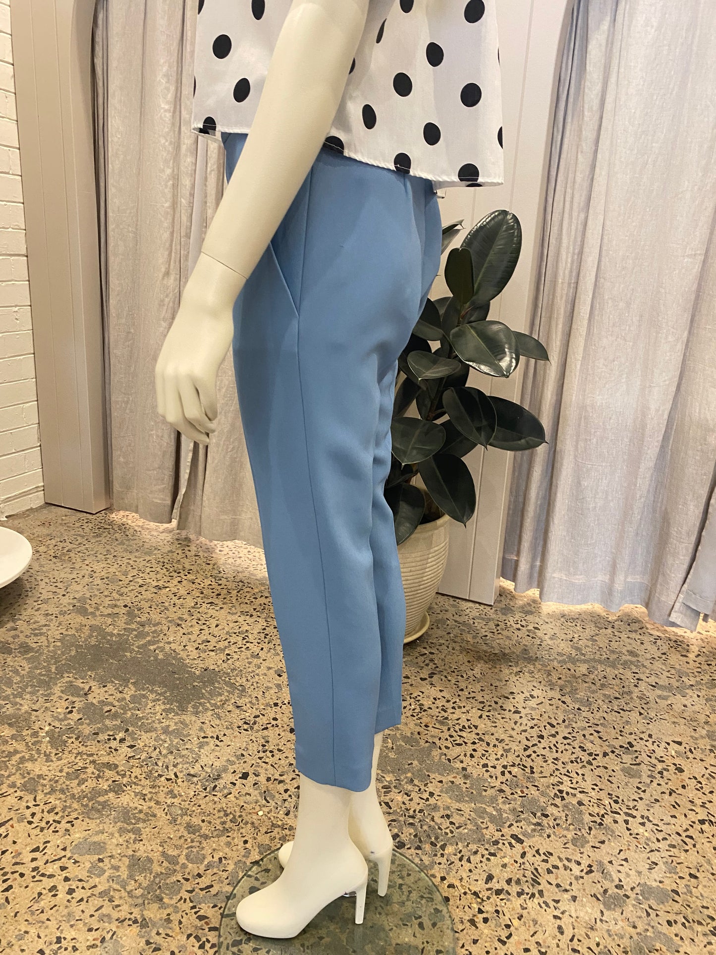 Scanlan Theodore Blue Trousers - Size 8