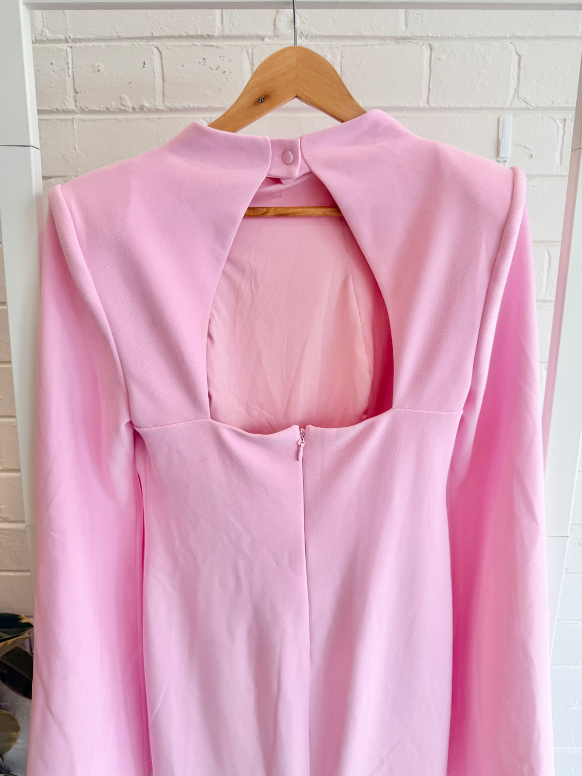 Mossman Sense Of Mystery Midi Dress in Pink - Size 12