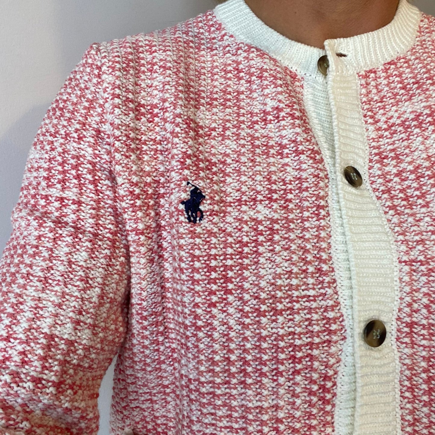 Ralph Lauren Tweed Knit Cardigan - Size 12