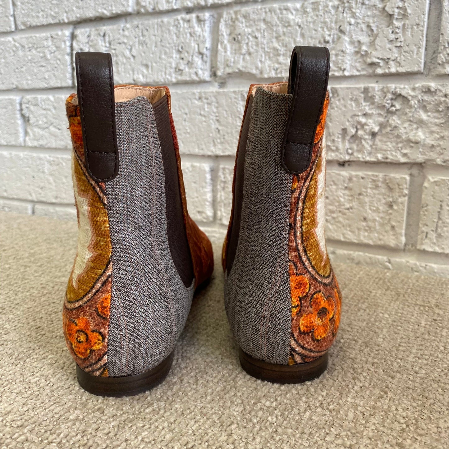 M.A DAINTY 'Circular' Ankle Boots - Size 39