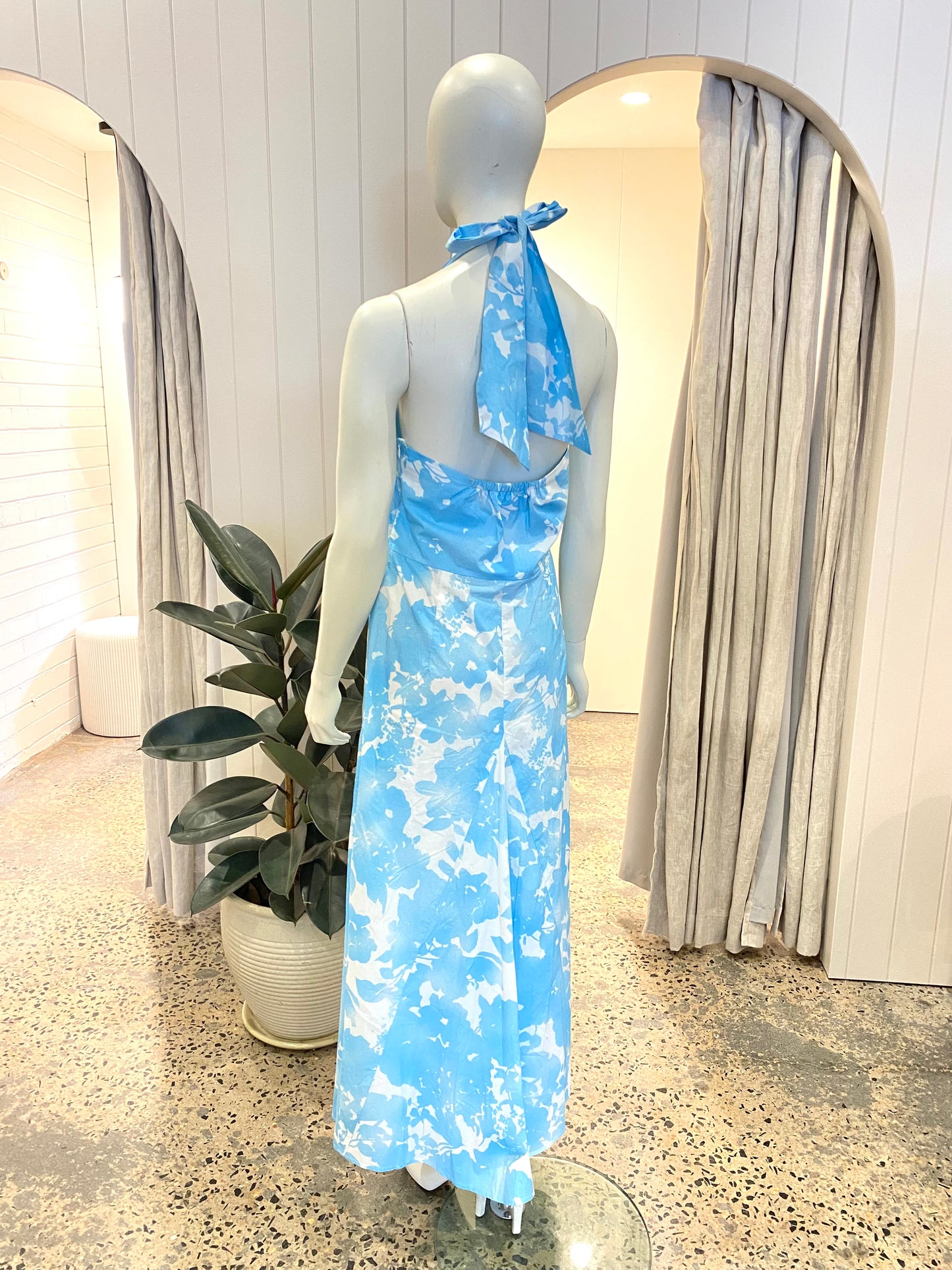 Morrison Isadora Halter Maxi Dress - Size 12