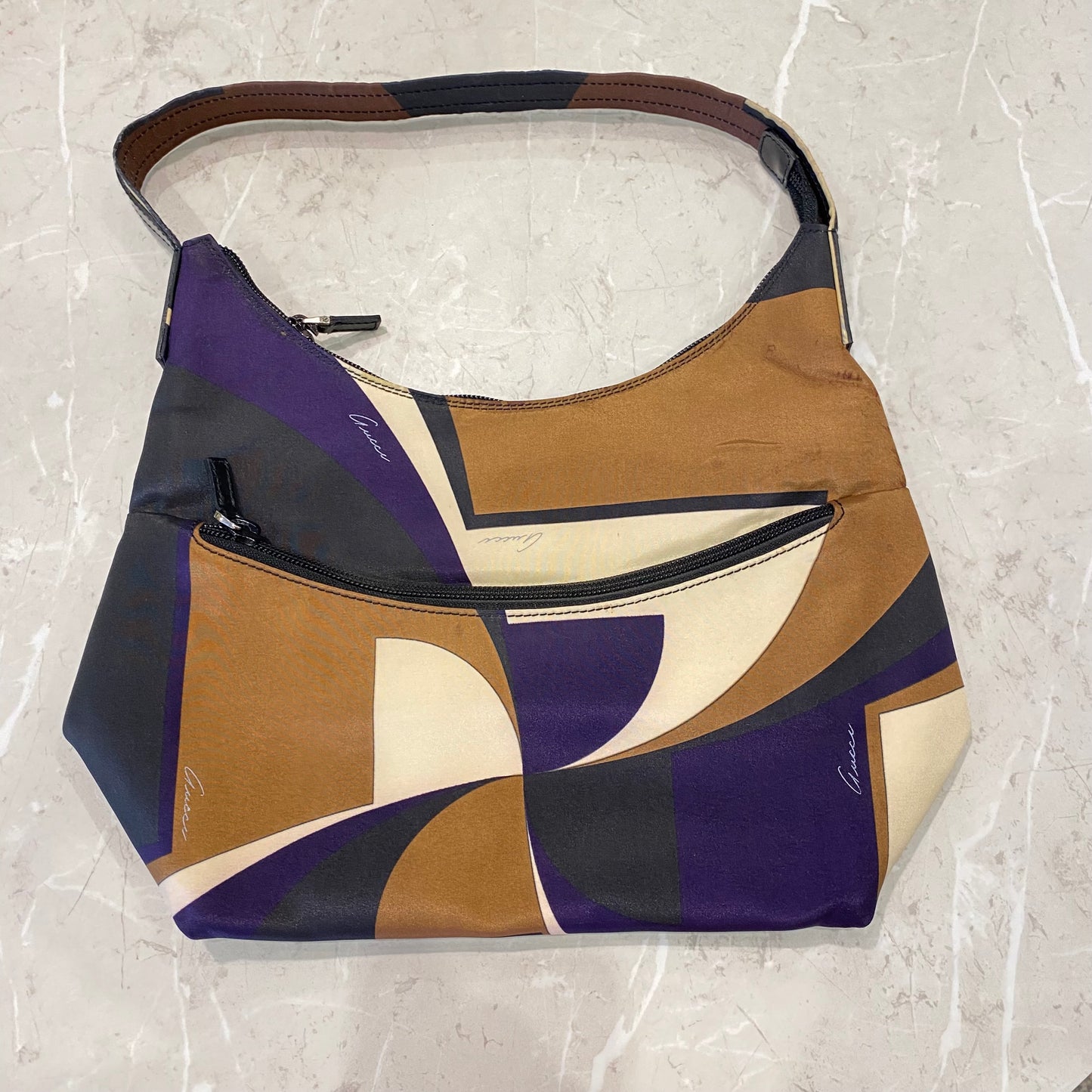 Gucci Patchwork Shoulder Bag - Vintage