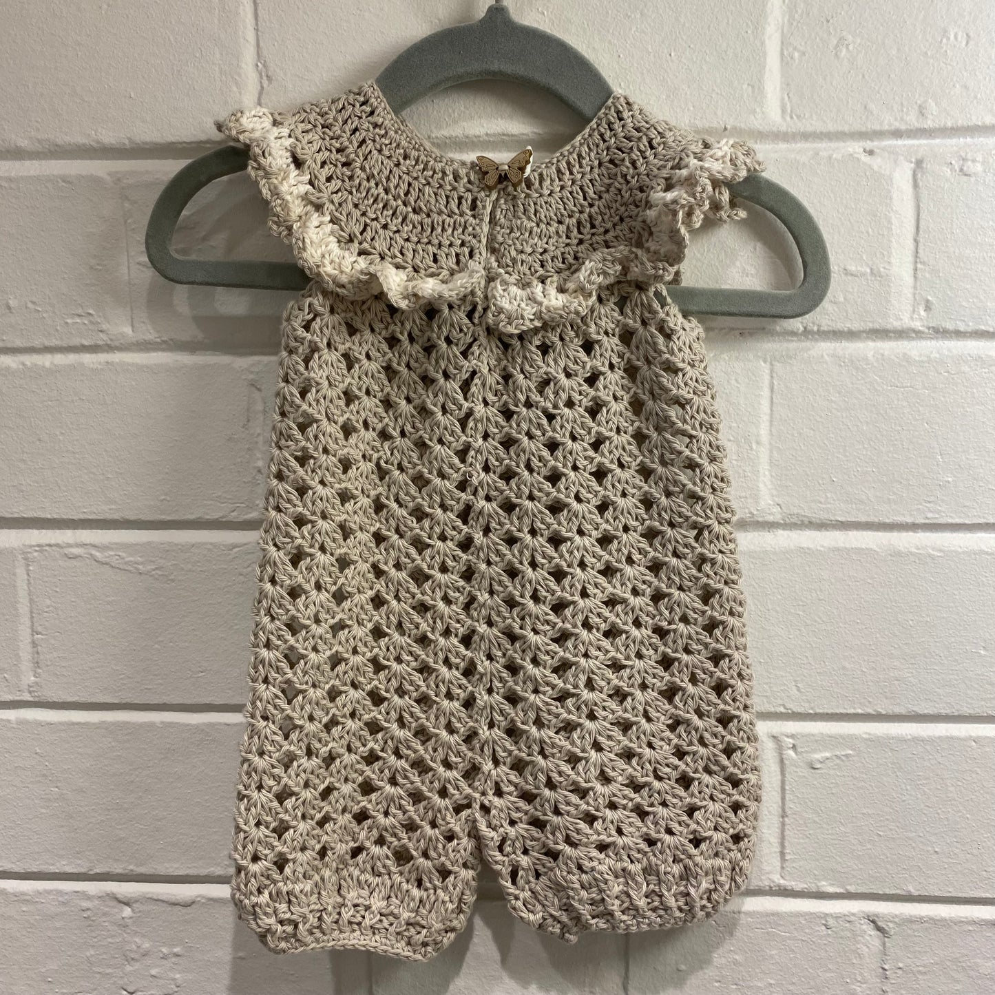 Autumn Blue Romper - Size 3mth