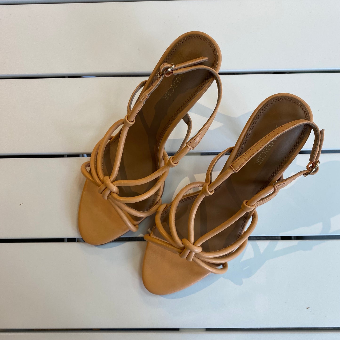 Jo Mercer 'Raya' Leather Heels - Size 40