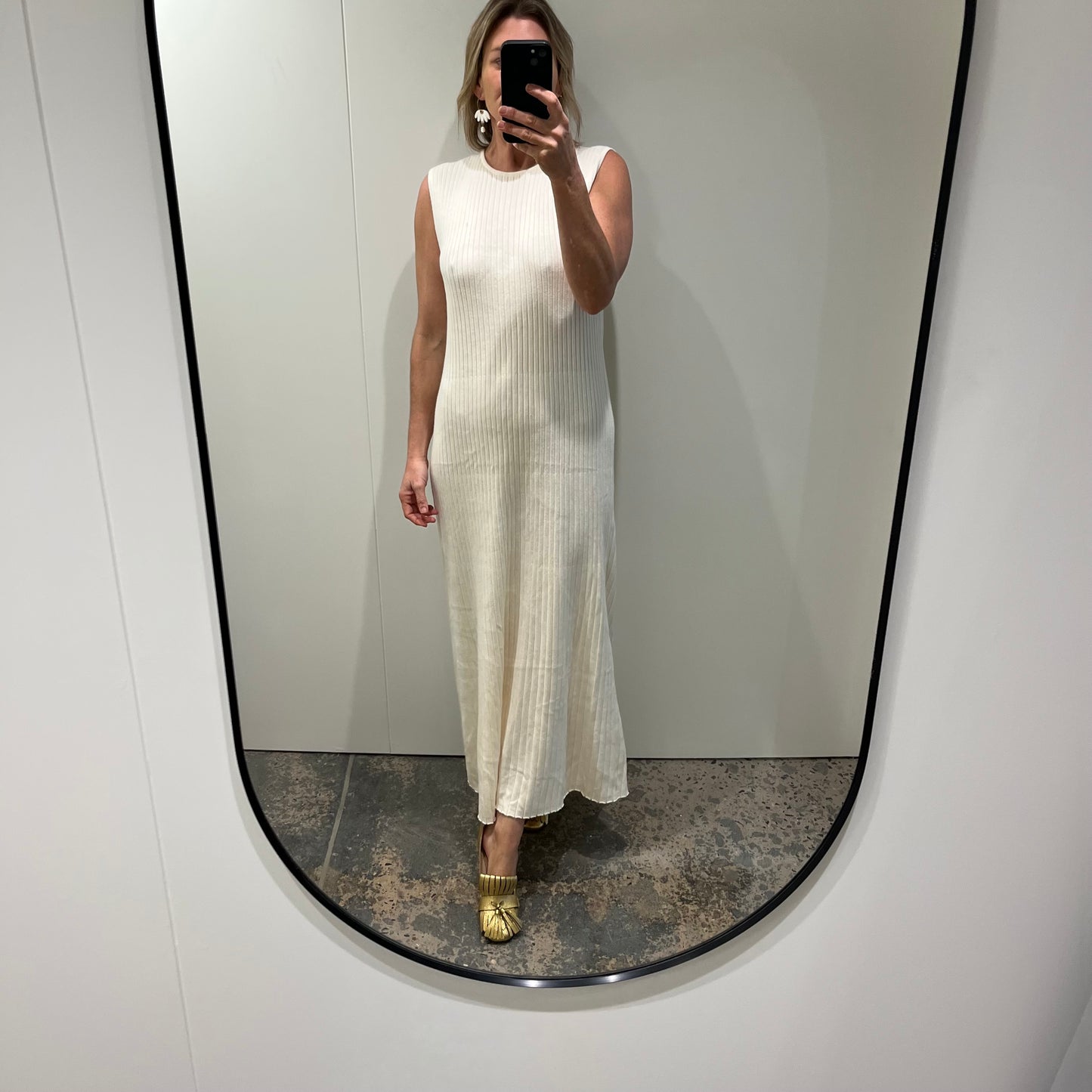 Friends with Frank Sleeveless Cleo Knit Dress - Size XL (12/14)