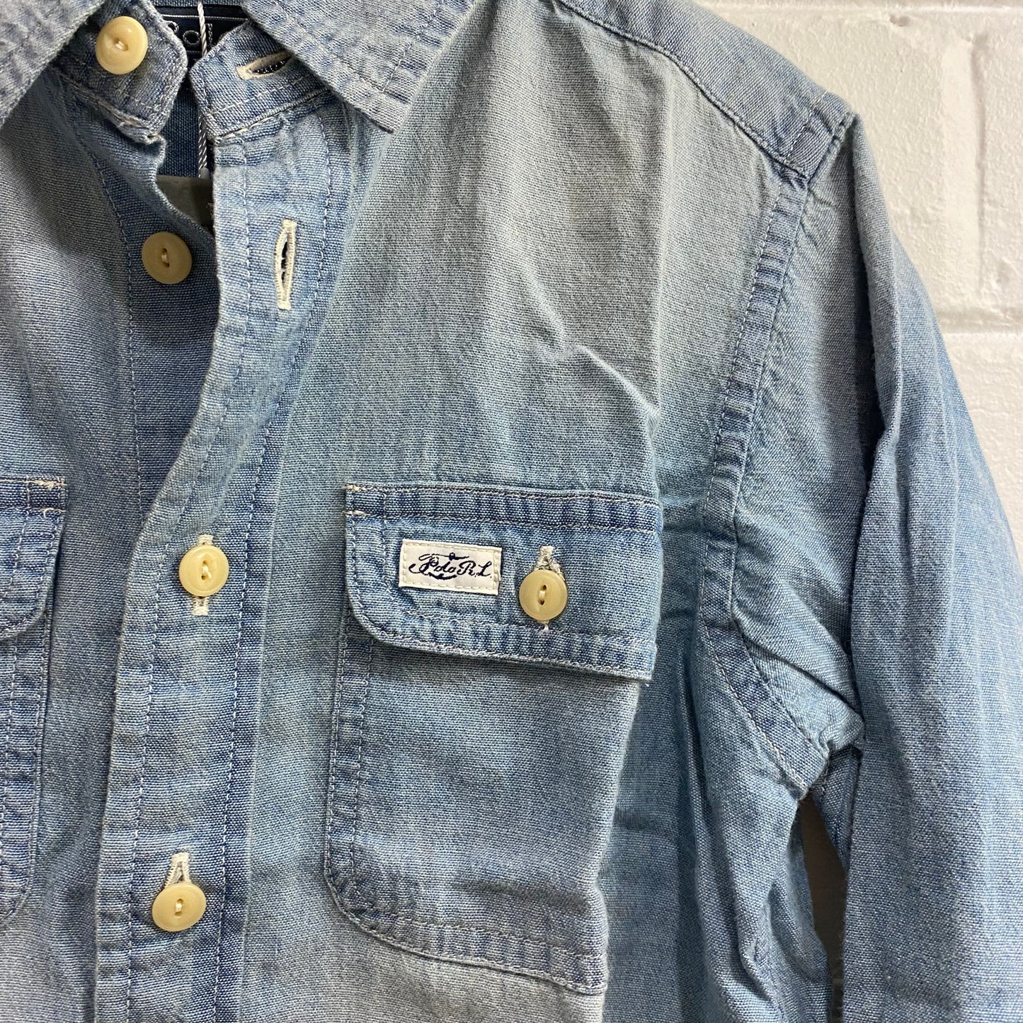 Polo Ralph Lauren Chambray Shirt - Size 4