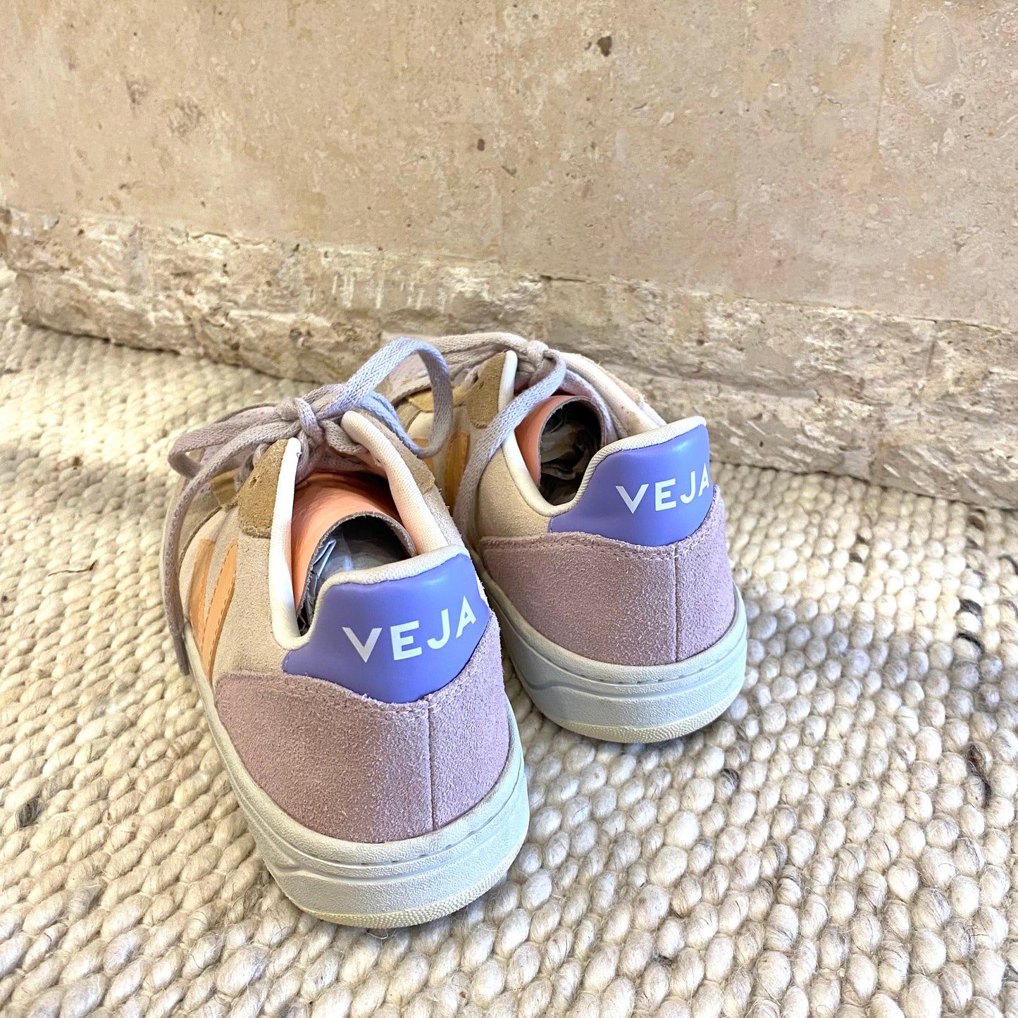 Veja V-10 Suede Sneakers - Size EU 40 / UK 6.5