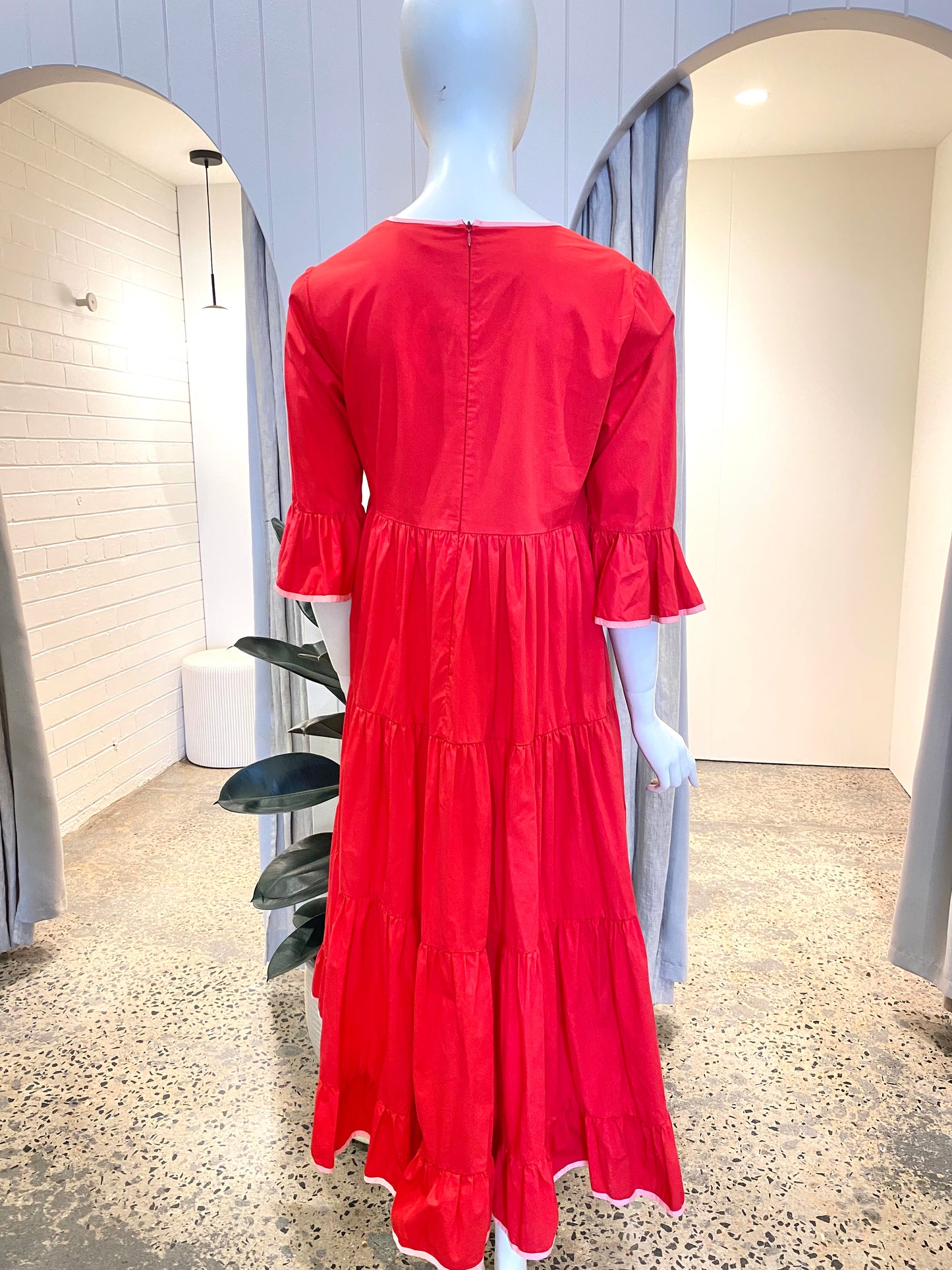 Trelise Cooper Now That We're Tier Dress - Size 8