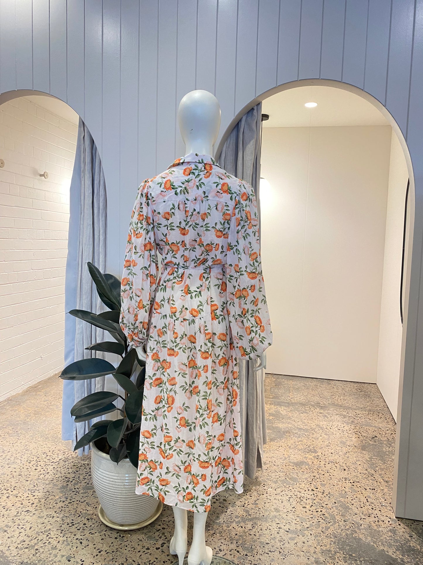Kivari Varenna Midi Shirtdress - Size 12