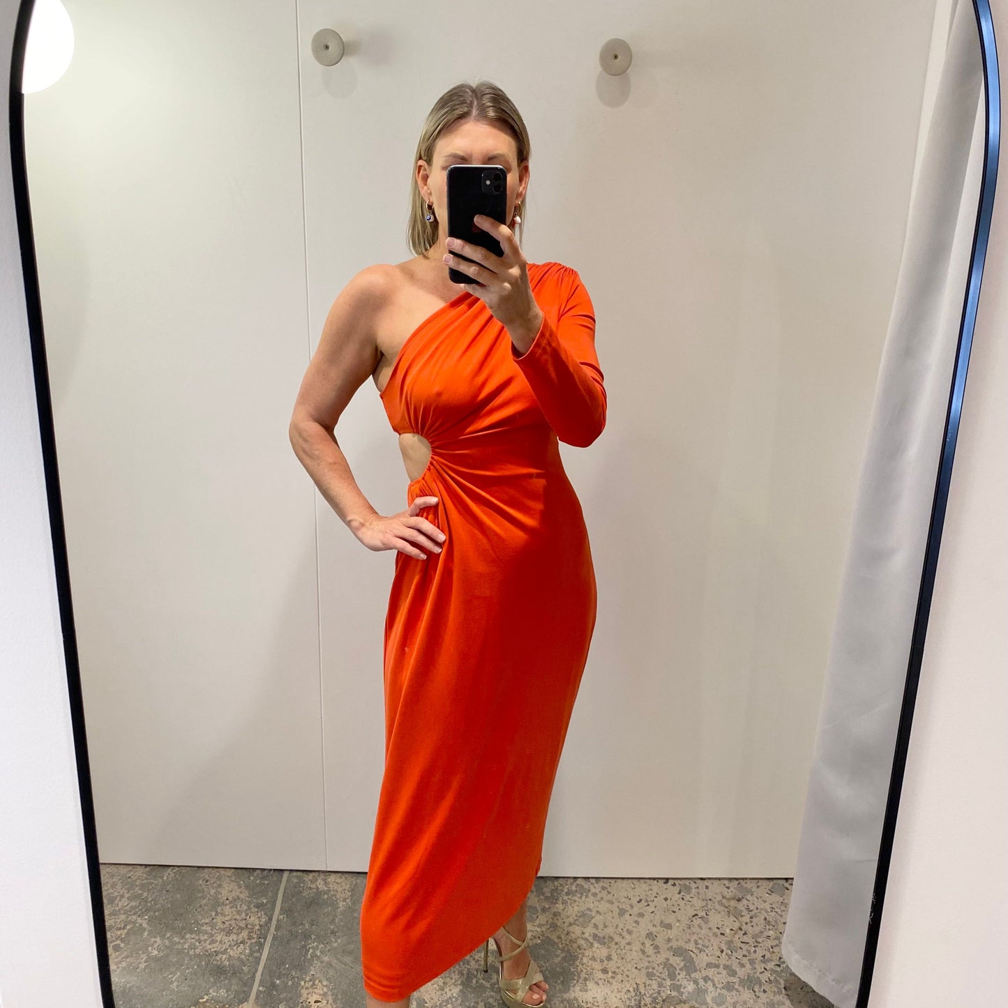 ACLER Stanmore Dress in Red - Size 8