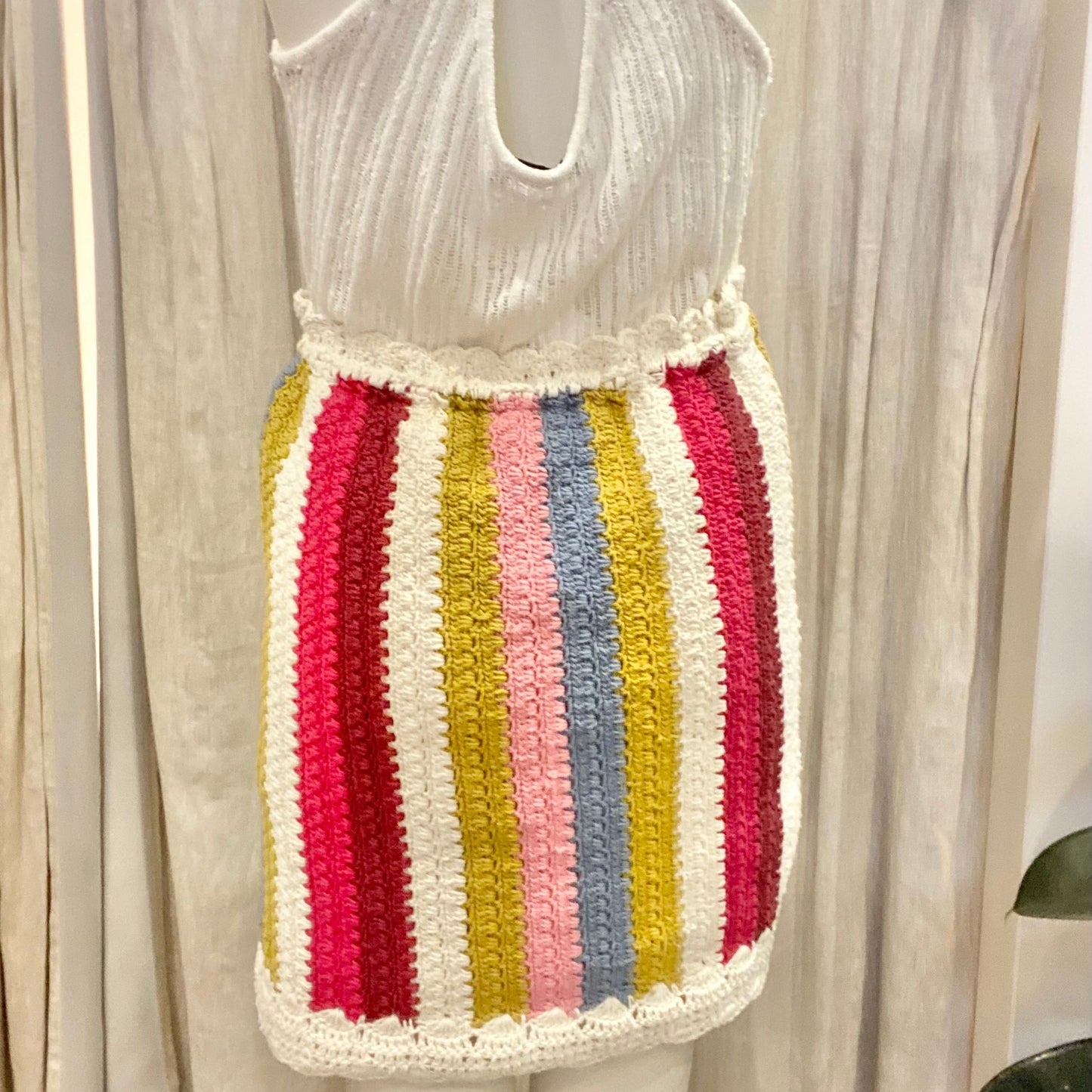 Steele Crochet Mini Skirt - Size 10/12