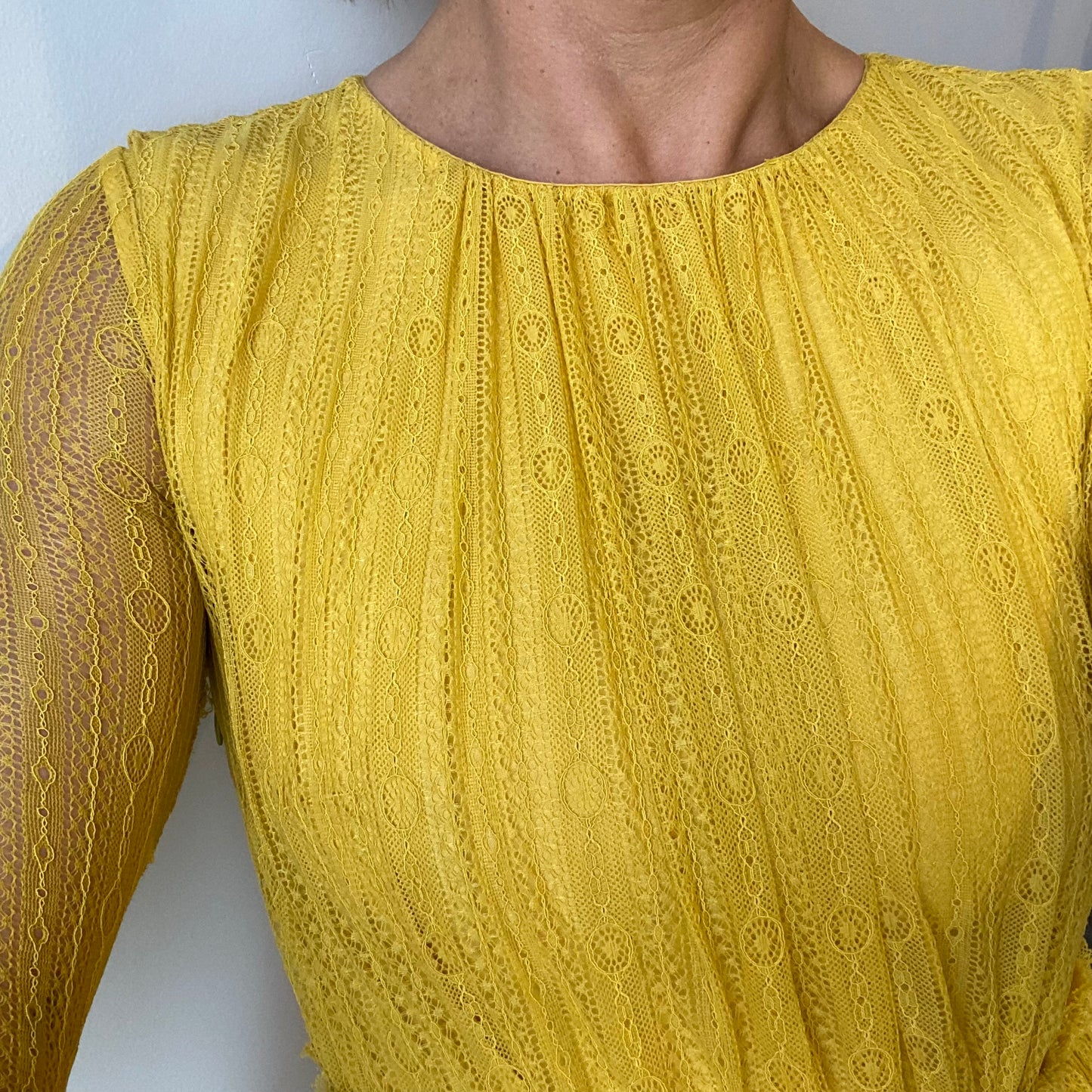 Morrison Lace Tier Maxi Dress - Size 0 (8)