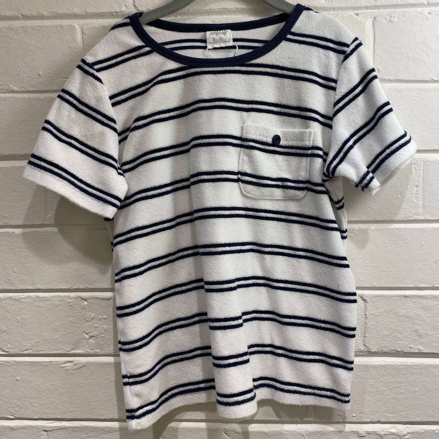 Milky stripe set - size 8