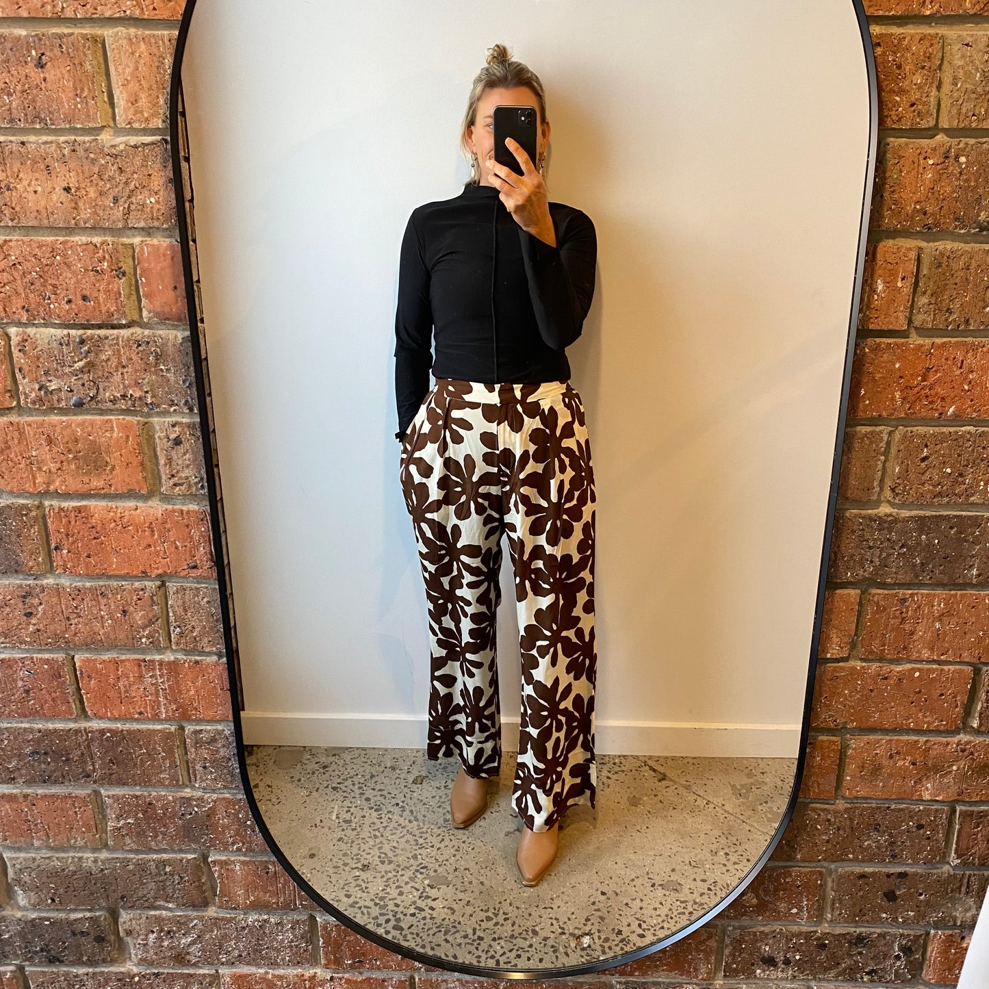Friends with Frank Benita Silk Pant - Size 10