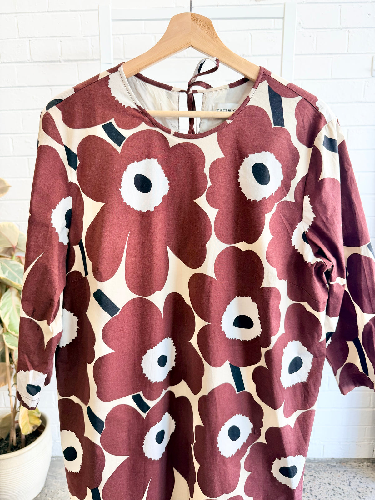 Marimekko Havaittu Pieni Unikko 2 Dress - Size 44 (14)