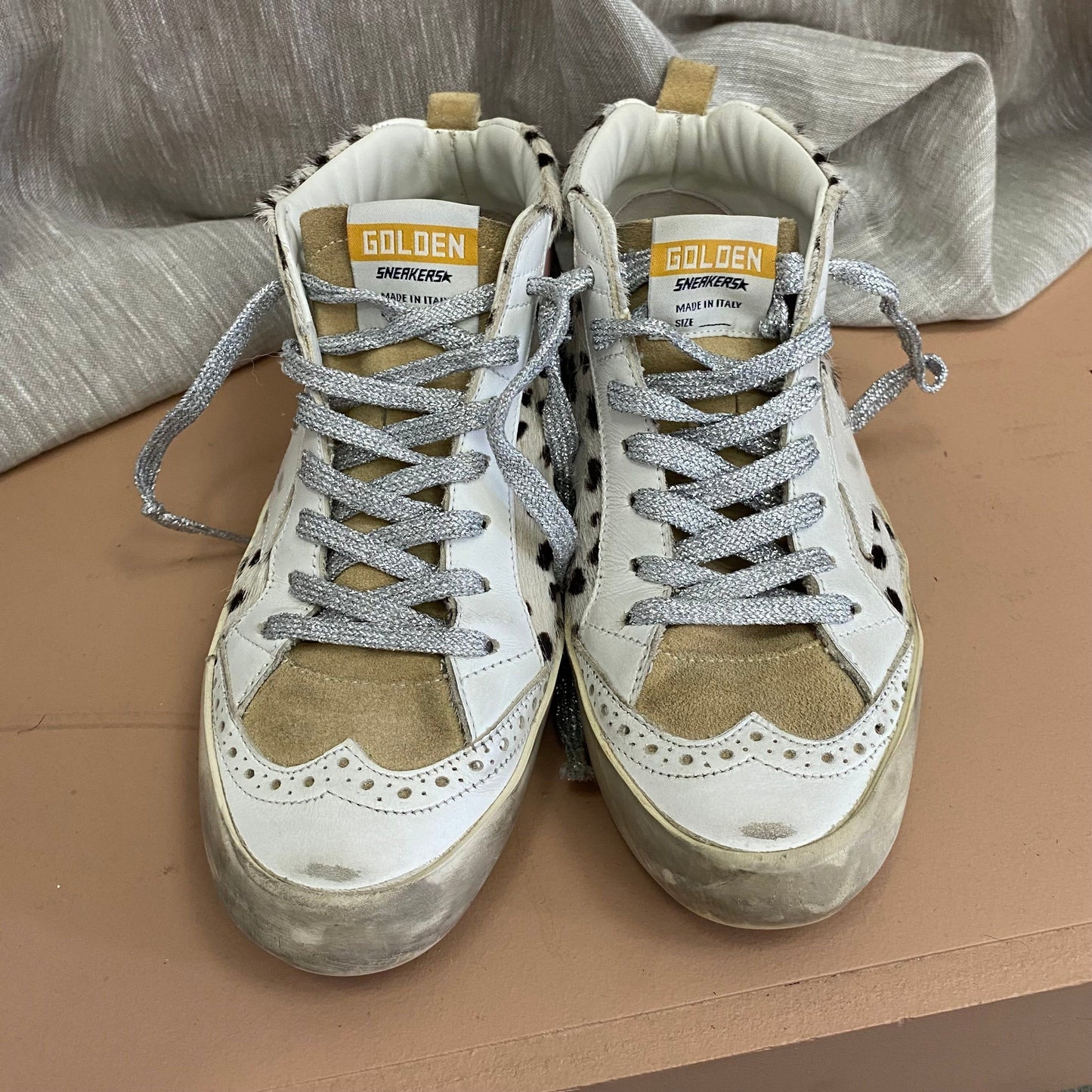 Golden Goose Mid Star Sneakers - Size 37