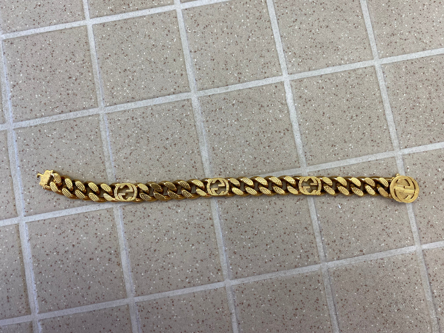 GUCCI Interlocking Chain Bracelet