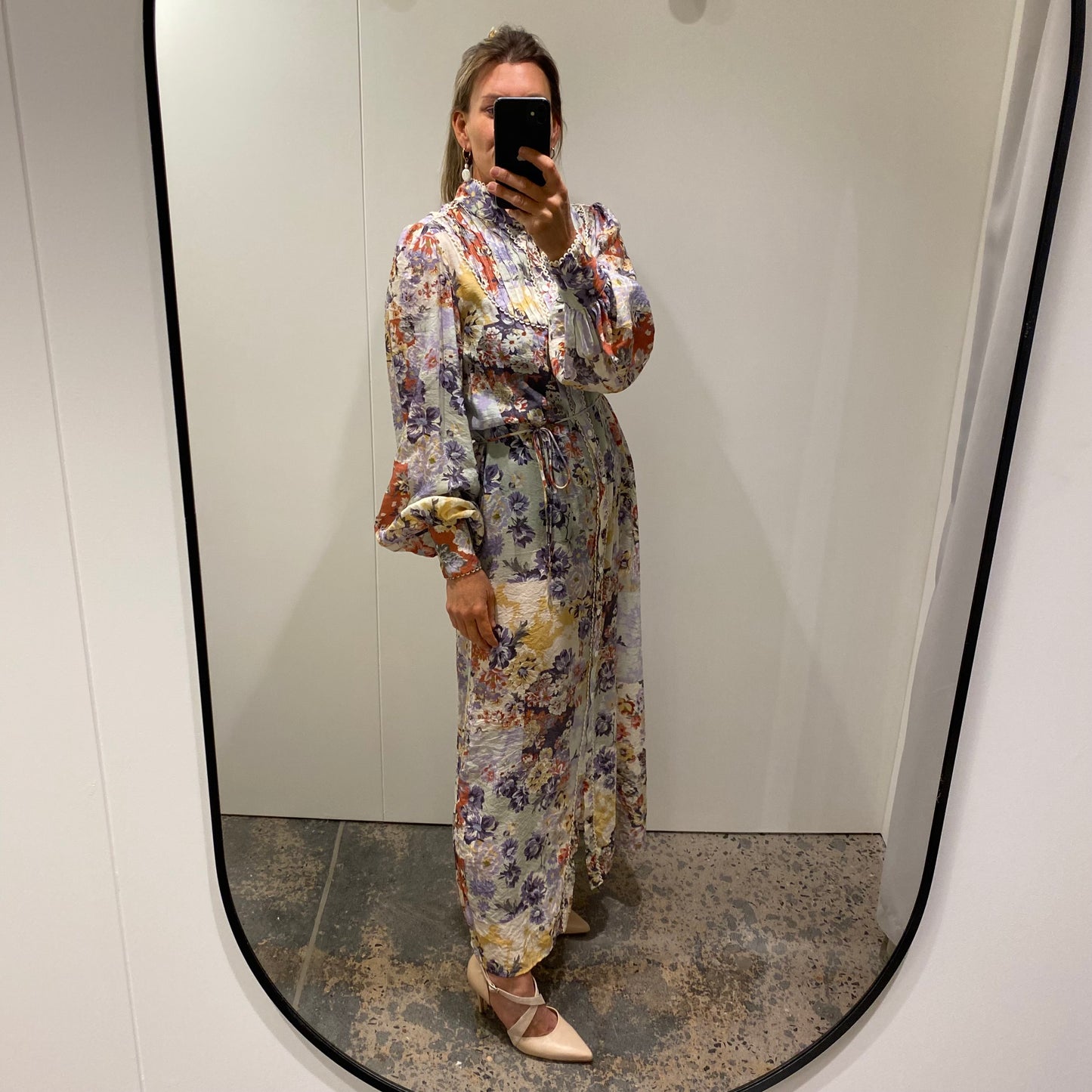 Winona Genovia Button Maxi Dress - Size S
