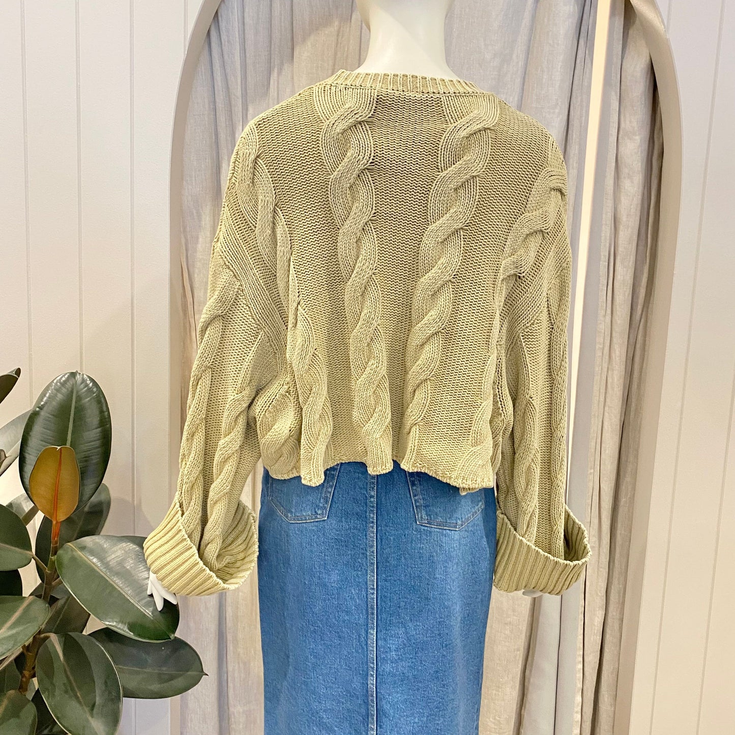 Camilla and Marc Louis Cable Sweater - Size S/M