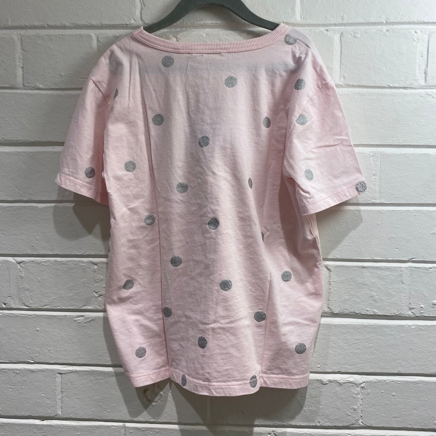 Country Road Pink Polka Dot Tee - Size 10