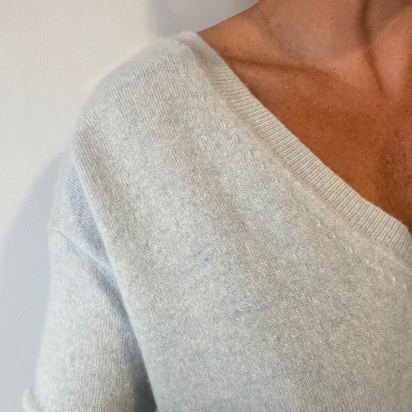 Scanlan Theodore Cashmere Sweater in Ice Blue - Size S (8/10)