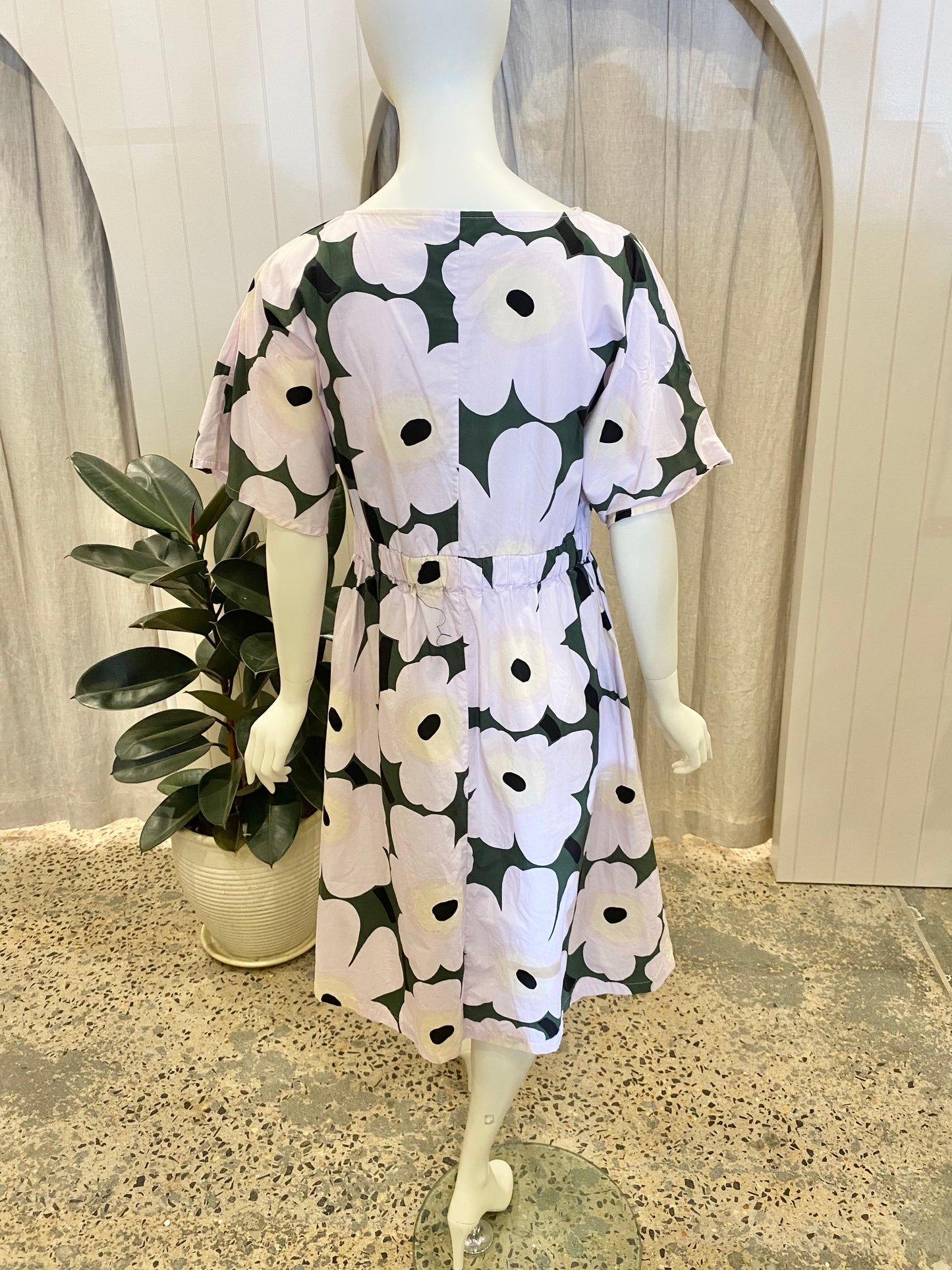 Marimekko Siloinen Pieni Unikko Dress - Size 12