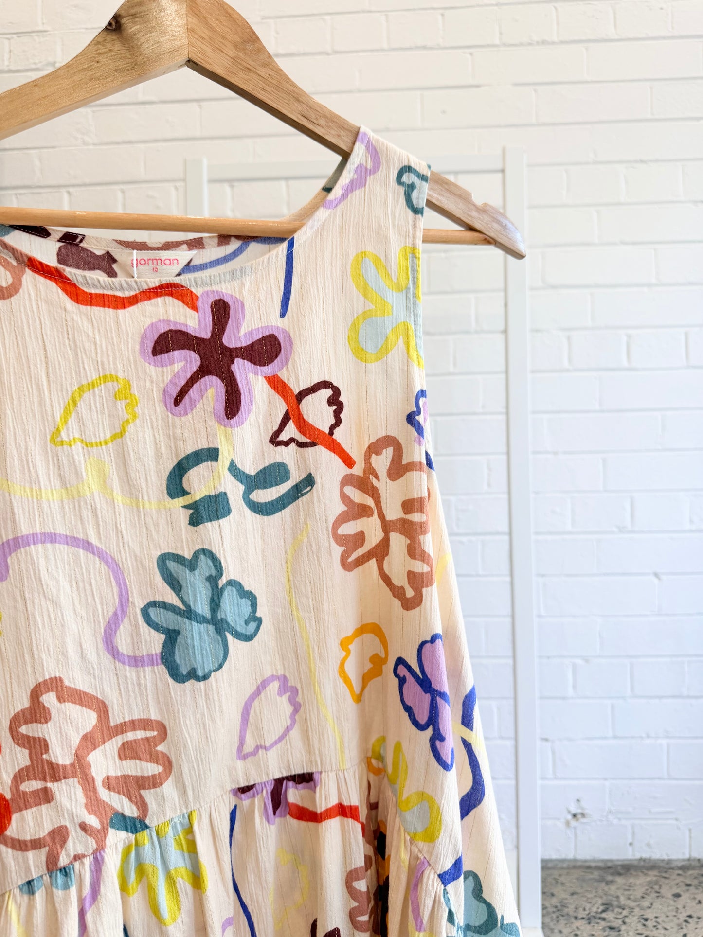 Gorman 'Flower bomb' print dress - Size 10