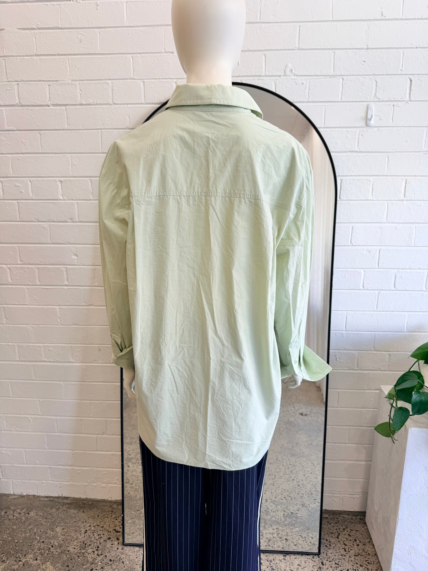 Sass & Bide Lazuli Shirt in Mint - Size 12