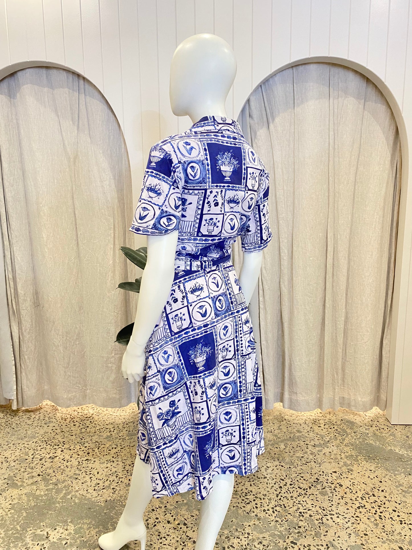 Nancy Bird Vera Short Sleeve Dress - Size 14