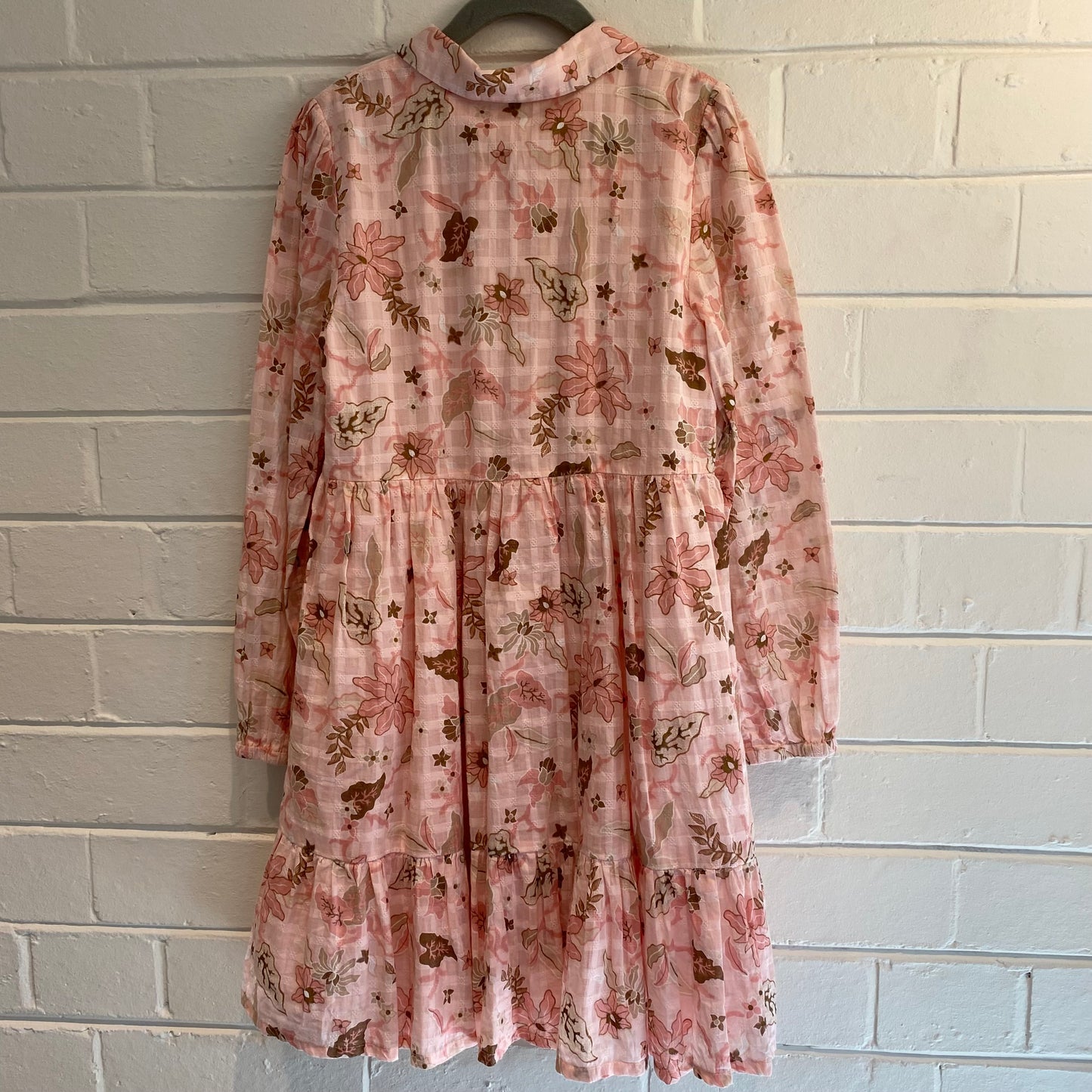 Country Road Pink Floral Dress - Size 8
