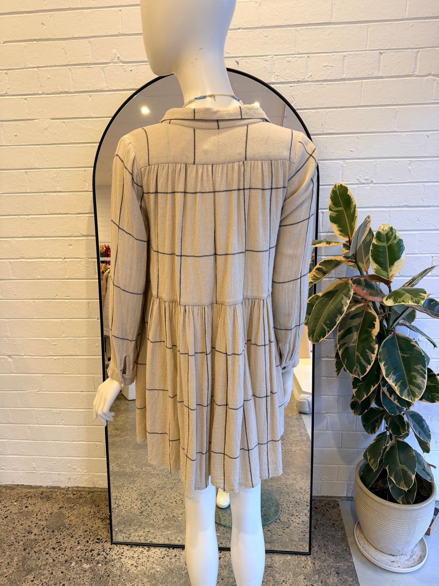 Morley Beige Memphis Tunic - Size 12