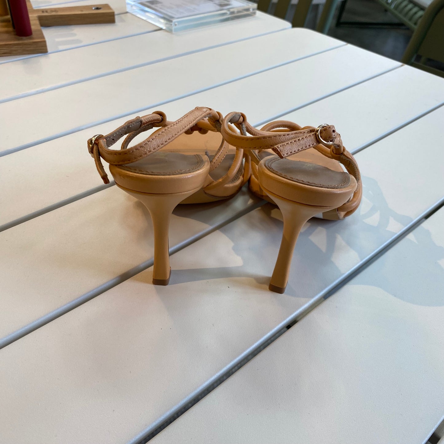 Jo Mercer 'Raya' Leather Heels - Size 40