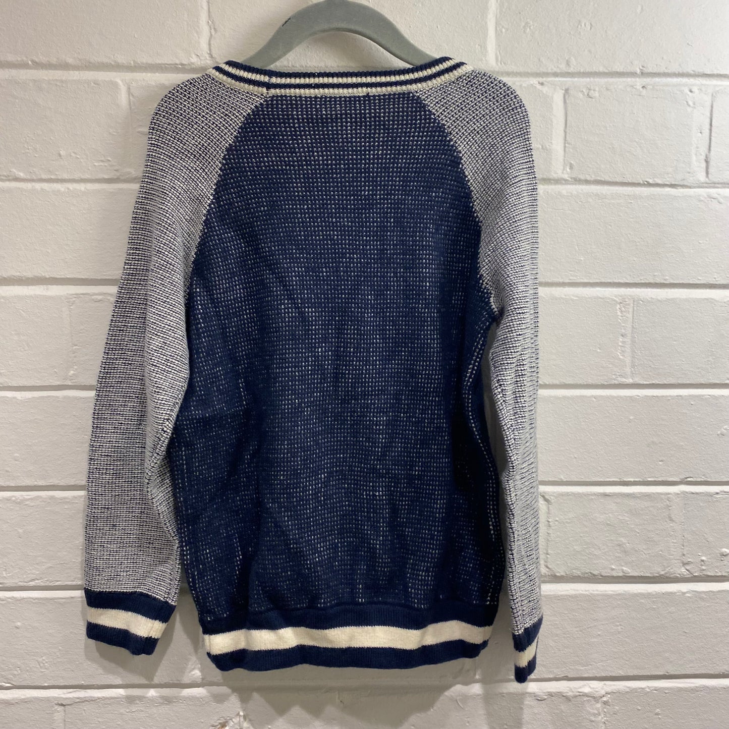Seed knit sweater in Nacy - Size 4-5