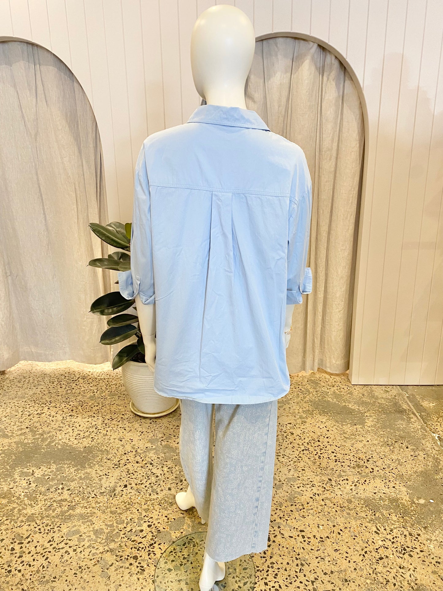 Anine Bing Chemise Mika Shirt - Size S