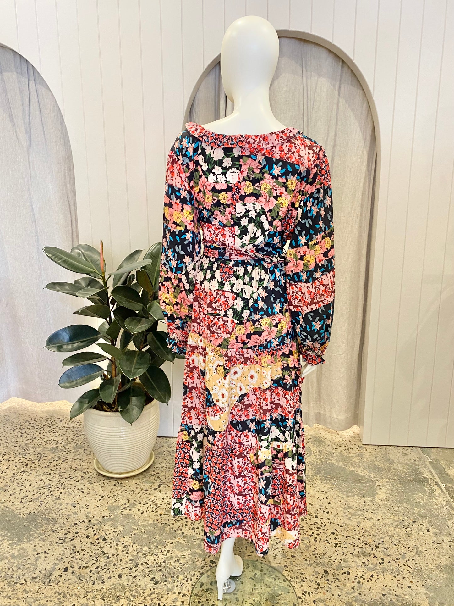 COOP by Trelise Cooper Floral Rights Midi Dress - Size 16