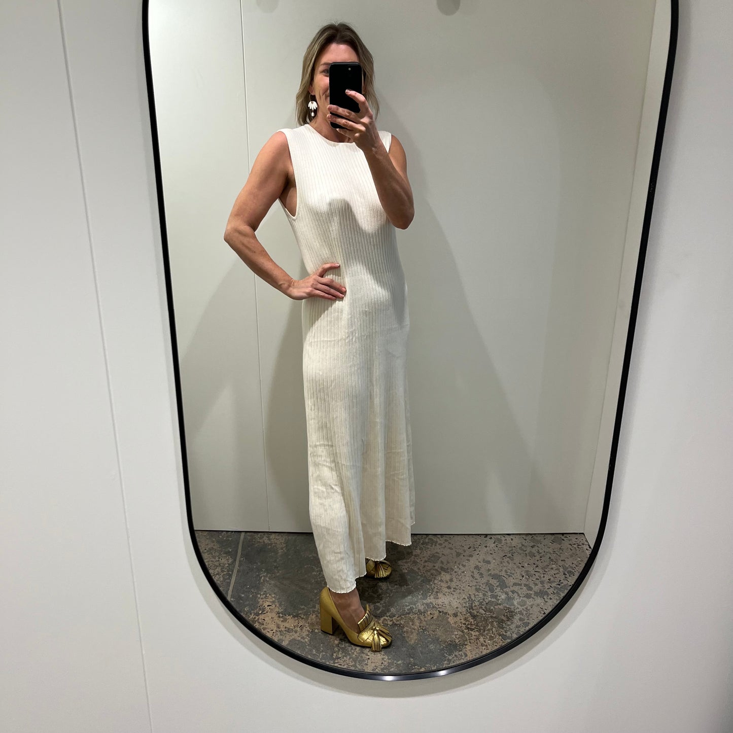 Friends with Frank Sleeveless Cleo Knit Dress - Size XL (12/14)