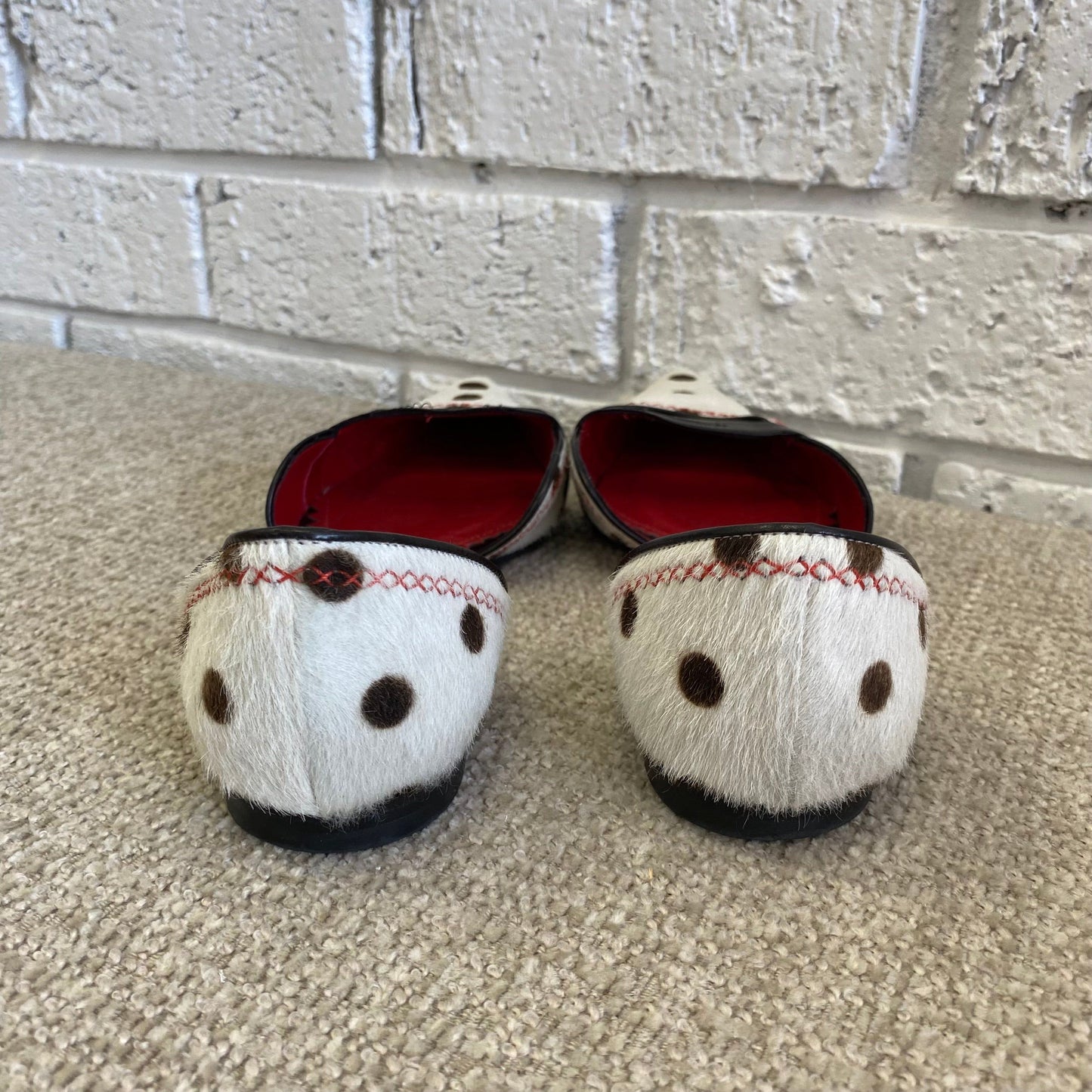 Manolo Blahnik Polka Dot Flats - Size 37