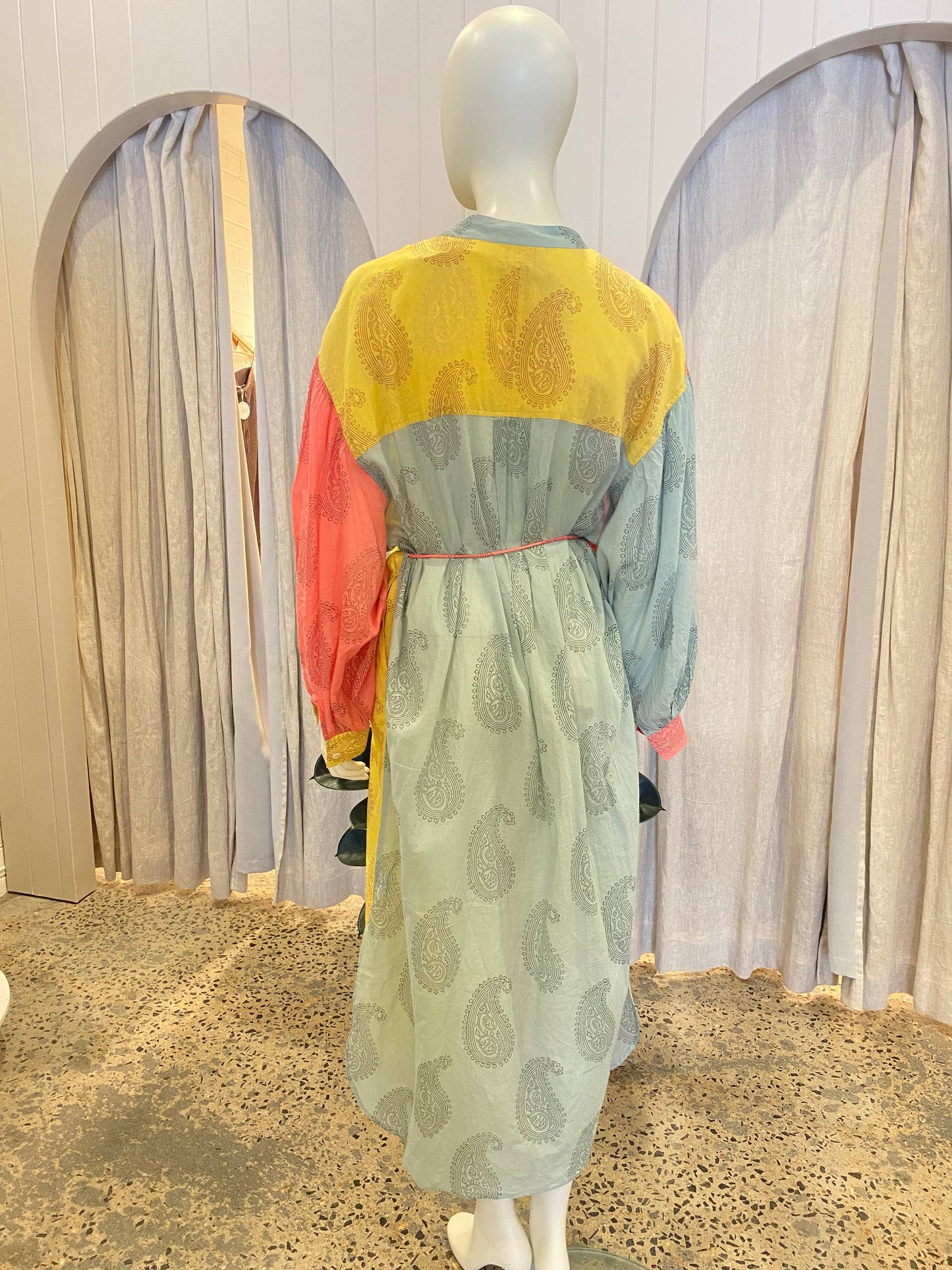 Hannah Artwear Cotton Shirt Dress - Size 1 (10/12)