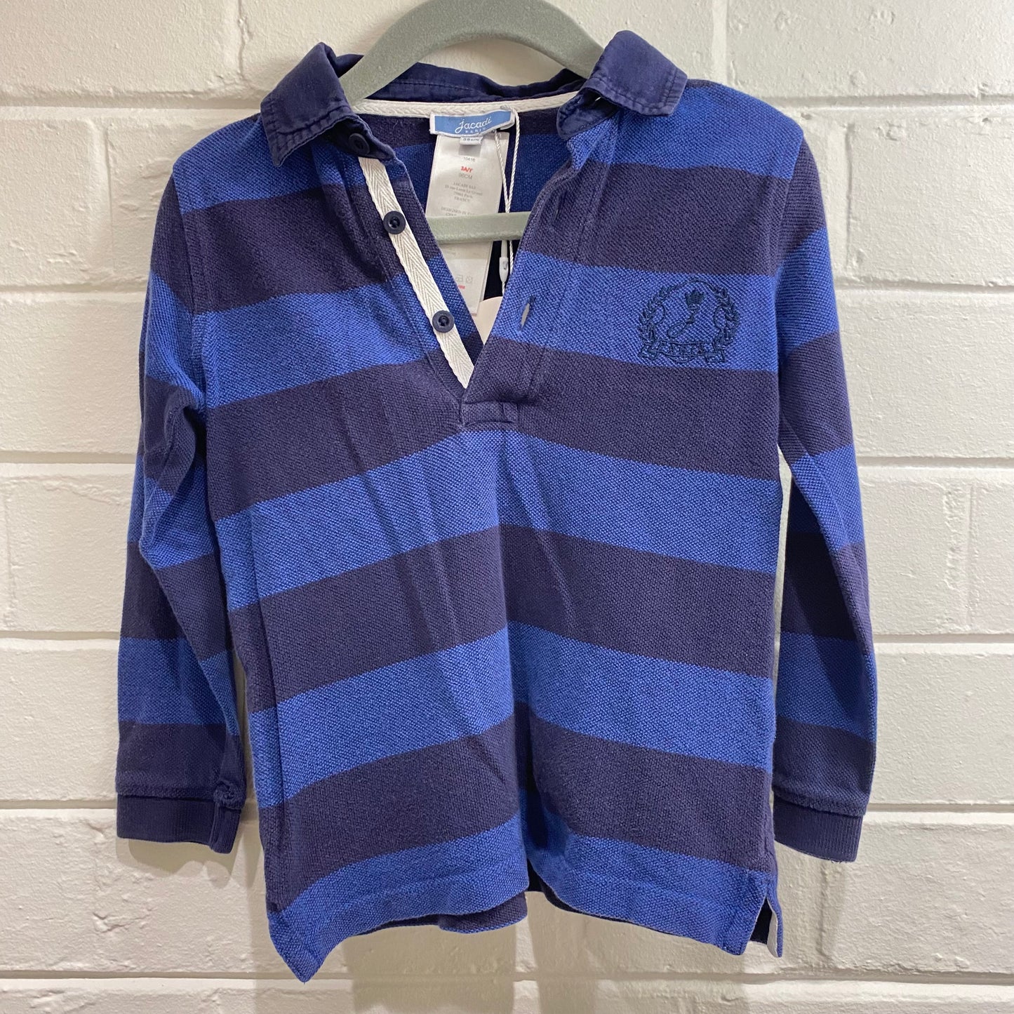 Jacadi Blue Rugby Jumper - size 3