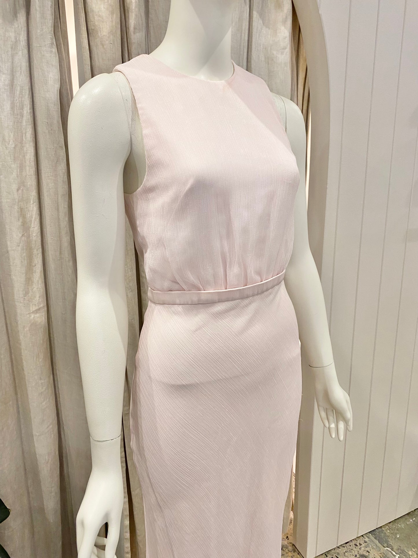 Camilla & Marc 'Soldaster' Dress in Pale Pink - Size 8