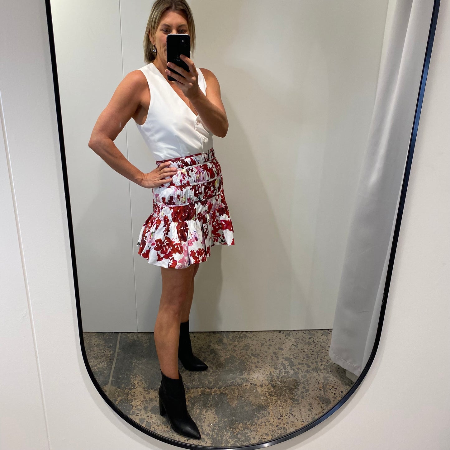 AJE La Vie Bubble Mini Skirt - Size 12