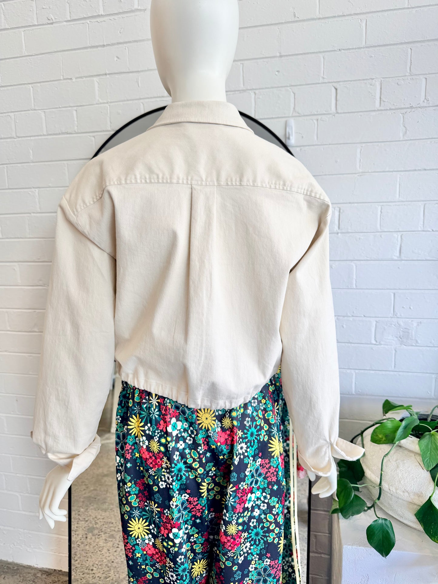 Allessandra Pebble Franklin Top/Jacket - Size S (8 - 10)